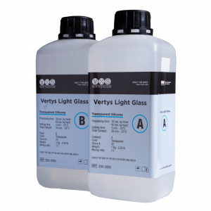Vertys Light Glass 22 Shore 1Kg  A+1Kg B